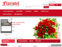 Tablet Screenshot of floristel.cl
